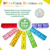ZVZM Tablettenbox 7 Tage - Pillendose 3 Große Fächer Produktbild-Vorschau 5