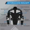 German Wear Herren Motorradjacke aus Textil mit Produktbild-Vorschau 6
