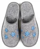 R.39 Damen-Hausschuhe für den Winter, warm, aus Filz, mit Produktbild-Vorschau 5