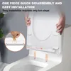 WC-Sitz - D-Form - Absenkautomatik - Schnellabnahme - Produktbild-Vorschau 6