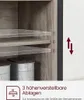 Komoda z 2 przesuwnymi drzwiami LOFT Podgląd zdjęcia produktu 6