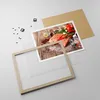 Gerahmtes Poster - Rahmen in heller Eiche - Lachs Fisch Produktbild-Vorschau 4