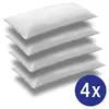 4 x CloudComfort Basic Mikrofaser Kopfkissen 40 x 80 cm Produktbild-Vorschau 1