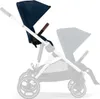 Cybex Gazelle S Seat Unit - Silver Frame - Ocean Blue Produktbild-Vorschau 3