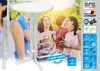 MFG Stehtisch 80 cm klappbar, weiß/weiß, wetterfest Produktbild-Vorschau 8