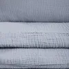 HOMLA Pościel MUSSO muślinowa niebieska 220x200 + 2*50x60 Podgląd zdjęcia produktu 2