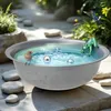Mini laghetto da giardino rotondo argento - 52 cm - Vaso da Anteprima dell’immagine prodotto 4