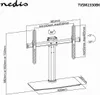 A diagram showing the dimensions and specifications of a TV stand. Náhľad obrázku produktu
