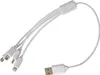 USB-Ladekabel 4 in 1 passend für USB-C, Mini-USB, Micro-USB Produktbild-Vorschau 1