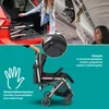 KIDIZ®: Passeggino per bambini, carrozzina pieghevole, Anteprima dell’immagine prodotto 6