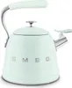 Bouilloires à sifflet 2.3l vert d'eau - Smeg - WKF01PG - Voir les images du produit 2