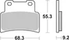 Bremsbeläge Kh432 Street Ceramic Farbe Schwarz Produktbild-Vorschau 2