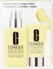 A set of Clinique moisturizers, one in a pump bottle and the other in a tube, both yellow with black logos. Anteprima dell’immagine prodotto