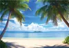 Fototapete 3D Effekt Strand Palmen Meer Ozean Hawaii - Produktbild-Vorschau 1