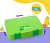 Schmatzfatz Junior Brotdose für Kinder mit Fächern, Bunte Produktbild-Vorschau 8