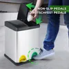 Jago® Abfallbehälter – 16/24/45/60 Liter - 2 oder 3 fächer, Produktbild-Vorschau 6