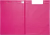 MAUL Schreibmappe A4 Hochformat Karton Folie pink Produktbild-Vorschau 4