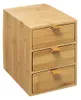 Boîte de rangement avec tiroirs, bambou Voir les images du produit 8