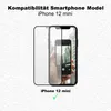 2x iPhone 12 Mini 3D Full Cover Echt Panzer Schutz Glas Produktbild-Vorschau 3