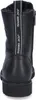 A back view of a black boot. Voir les images du produit