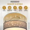 Monzana Lampada da Soffitto Plafoniera Tessuto Ø 30cm Anteprima dell’immagine prodotto 6