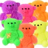 6x LED Teddy Bär Knautschball Stressball Quetschball Produktbild-Vorschau 1