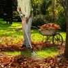 Metallener Gartenrechen, fächerförmig, für Laub und Gras, Produktbild-Vorschau 9