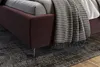 KAWOLA Bett ANNY Polsterbett Velvet purple 200x200cm Produktbild-Vorschau 4