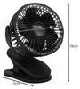 Ruhhy 25567 Ventilator mit USB-Clip, 1200 mAh, USB-C, Produktbild-Vorschau 9