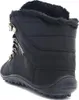 A black winter boot shown from the side and back. Náhled obrázku produktu