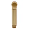 A gold-colored handheld bidet sprayer head with a fluted handle, shown against a white background. Podgląd zdjęcia produktu