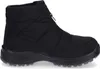 A black women's boot is shown from the side against a white background. Náhled obrázku produktu