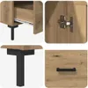 vidaXL Hochboard Artisan-Eiche 69,5 x 31 x 115 cm Produktbild-Vorschau 8