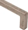Möbelgriff BA 160mm Küchengriff Silber antik Tür Produktbild-Vorschau 2