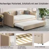 INONEFT Tagesbett Ausziehbar 90x200 cm, Schlafcouch Produktbild-Vorschau 5