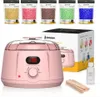 Bolusso Roze Wax Apparaat - NIEUW model - 500g Wax Bonen - Productafbeelding-voorbeeld 1