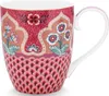 PIP STUDIO Flower Festival sca.Henkelbecher dark p. XL 450 Produktbild-Vorschau 4