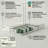 hERZtal Ortho Essential Green Taschenfederkernmatratze Produktbild-Vorschau 4