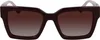 Karl Lagerfeld 6057s Damen-sonnenbrille Rot Dark Red Mann Produktbild-Vorschau 2