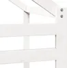 Dach für Kinderbett Weiß 188x82x113 cm Massivholz Kiefer Produktbild-Vorschau 7
