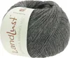 A ball of grey yarn with a label. Produktbild-Vorschau
