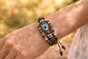 Herren Armband Böser Blick, Damen Boho Armband verstellbare Produktbild-Vorschau 2