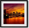 Abendlicher Blick auf die Brooklyn Bridge– Wandbild mit Produktbild-Vorschau 1