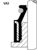CORTECO Ventilschaftdichtung 49472863 Einlassseite Produktbild-Vorschau 3