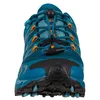 Wander- und Sportschuh für Kinder; Modell "Ultra Raptor II JR" von La Sportiva; in Blau mit orangefarbenen Akzenten und Schnellschnürsystem. Anteprima dell’immagine prodotto