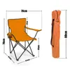 BigDean Faltstuhl ORANGE Campingstuhl Anglerstuhl mit Produktbild-Vorschau 7