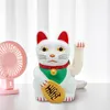 Winkekatze – 15 cm, Batteriebetriebener Glücksbringer für Produktbild-Vorschau 3