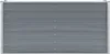 vidaXL Garten-Hochbeet Verzinkter Stahl 160x40x77 cm Grau Produktbild-Vorschau 3