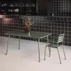 sweeek - Klappbarer Gartentisch aus Stahl für 6 Personen - Produktbild-Vorschau 5