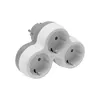 SCHUKO Adapter mit 3 Steckplätzen und Kindersicherung – Produktbild-Vorschau 1